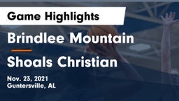 Brindlee Mountain  vs Shoals Christian  Game Highlights - Nov. 23, 2021