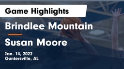 Brindlee Mountain  vs Susan Moore  Game Highlights - Jan. 14, 2022
