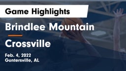 Brindlee Mountain  vs Crossville  Game Highlights - Feb. 4, 2022