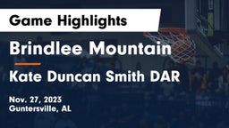 Brindlee Mountain  vs Kate Duncan Smith DAR  Game Highlights - Nov. 27, 2023