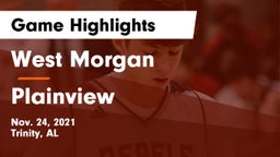 West Morgan  vs Plainview  Game Highlights - Nov. 24, 2021