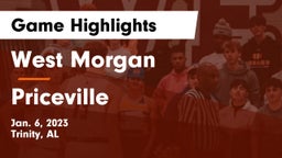 West Morgan  vs Priceville  Game Highlights - Jan. 6, 2023