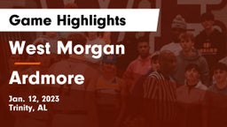 West Morgan  vs Ardmore  Game Highlights - Jan. 12, 2023