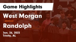 West Morgan  vs Randolph  Game Highlights - Jan. 26, 2023