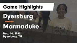 Dyersburg  vs Marmaduke  Game Highlights - Dec. 14, 2019