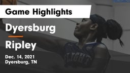 Dyersburg  vs Ripley  Game Highlights - Dec. 14, 2021