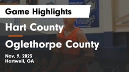 Hart County  vs Oglethorpe County  Game Highlights - Nov. 9, 2023