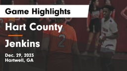 Hart County  vs Jenkins  Game Highlights - Dec. 29, 2023