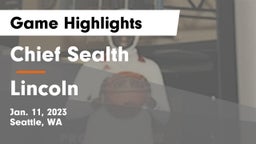 Chief Sealth  vs Lincoln Game Highlights - Jan. 11, 2023
