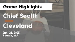 Chief Sealth  vs Cleveland  Game Highlights - Jan. 21, 2023