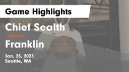 Chief Sealth  vs Franklin  Game Highlights - Jan. 25, 2023