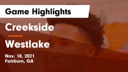 Creekside  vs Westlake Game Highlights - Nov. 18, 2021