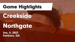 Creekside  vs Northgate Game Highlights - Jan. 4, 2022