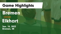 Bremen  vs Elkhart  Game Highlights - Jan. 14, 2022