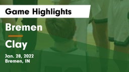 Bremen  vs Clay  Game Highlights - Jan. 28, 2022