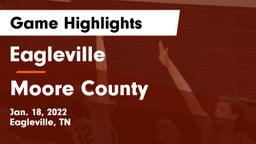 Eagleville  vs Moore County  Game Highlights - Jan. 18, 2022