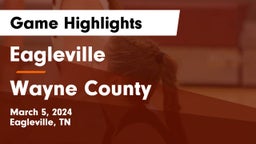 Eagleville  vs Wayne County  Game Highlights - March 5, 2024