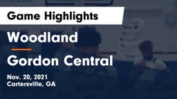 Woodland  vs Gordon Central   Game Highlights - Nov. 20, 2021
