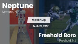 Matchup: Neptune  vs. Freehold Boro  2017