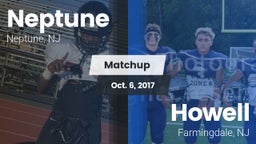 Matchup: Neptune  vs. Howell  2017