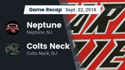 Recap: Neptune  vs. Colts Neck  2018