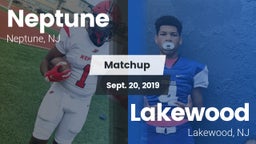 Matchup: Neptune  vs. Lakewood  2019