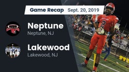 Recap: Neptune  vs. Lakewood  2019