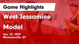 West Jessamine  vs Model  Game Highlights - Jan. 29, 2022