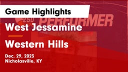 West Jessamine  vs Western Hills  Game Highlights - Dec. 29, 2023