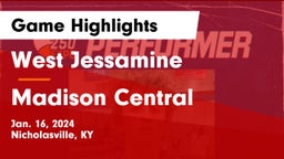 West Jessamine  vs Madison Central  Game Highlights - Jan. 16, 2024