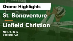 St. Bonaventure  vs Linfield Christian  Game Highlights - Nov. 2, 2019