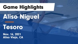 Aliso Niguel  vs Tesoro  Game Highlights - Nov. 16, 2021
