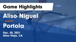 Aliso Niguel  vs Portola  Game Highlights - Dec. 20, 2021