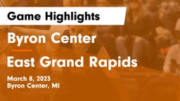 Byron Center  vs East Grand Rapids  Game Highlights - March 8, 2023