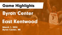 Byron Center  vs East Kentwood  Game Highlights - March 1, 2024