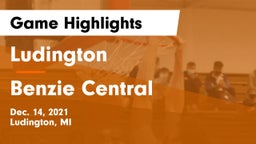 Ludington  vs Benzie Central  Game Highlights - Dec. 14, 2021