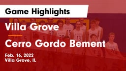 Villa Grove  vs Cerro Gordo Bement Game Highlights - Feb. 16, 2022