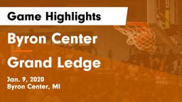 Byron Center  vs Grand Ledge  Game Highlights - Jan. 9, 2020