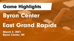 Byron Center  vs East Grand Rapids  Game Highlights - March 2, 2021