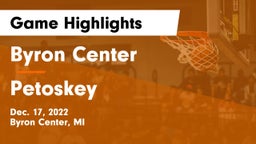 Byron Center  vs Petoskey  Game Highlights - Dec. 17, 2022