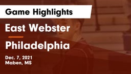 East Webster  vs Philadelphia  Game Highlights - Dec. 7, 2021