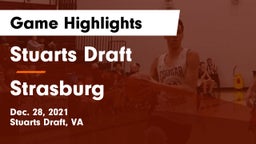 Stuarts Draft  vs Strasburg  Game Highlights - Dec. 28, 2021