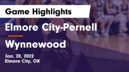 Elmore City-Pernell  vs Wynnewood  Game Highlights - Jan. 20, 2022