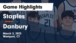 Staples  vs Danbury  Game Highlights - March 3, 2023