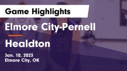 Elmore City-Pernell  vs Healdton  Game Highlights - Jan. 10, 2023