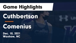 Cuthbertson  vs Comenius Game Highlights - Dec. 10, 2021