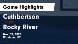 Cuthbertson  vs Rocky River  Game Highlights - Nov. 29, 2022