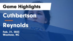 Cuthbertson  vs Reynolds  Game Highlights - Feb. 21, 2023