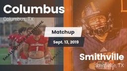 Matchup: Columbus  vs. Smithville  2019