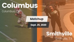 Matchup: Columbus  vs. Smithville  2020